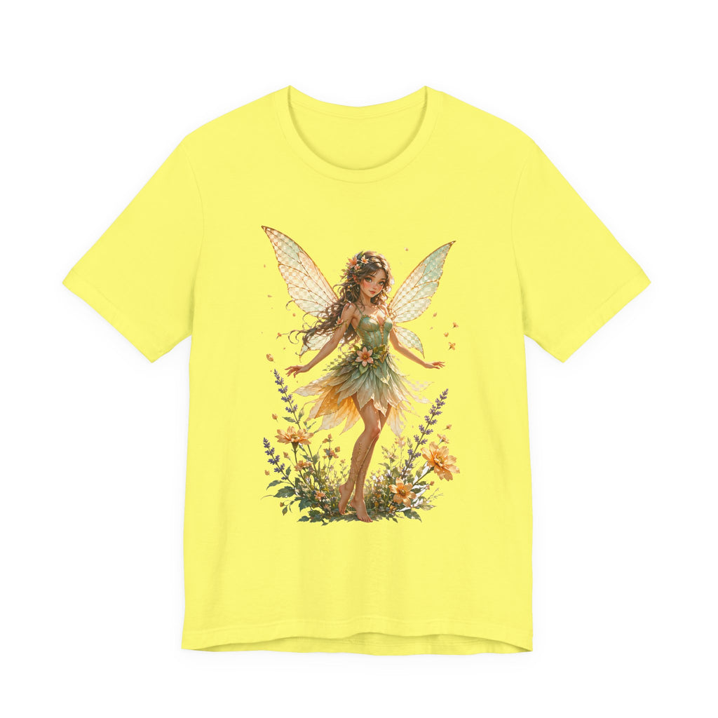 Fairy Garden T-Shirt — Vintage Floral Fairy Illustration Tee