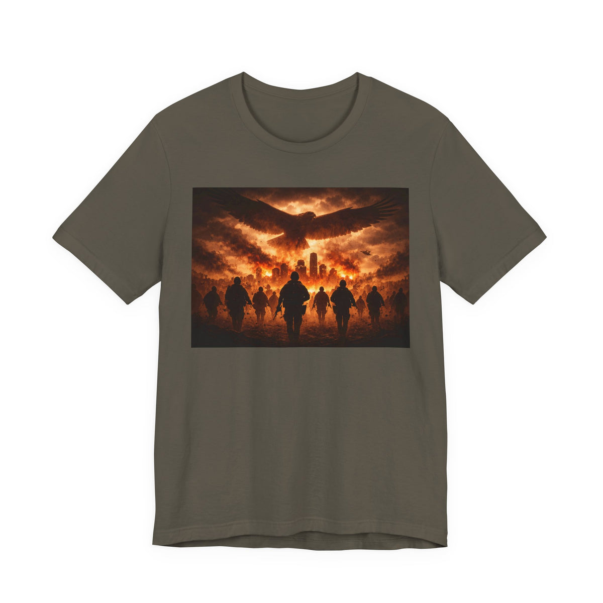Support your troops  Tee — America Graphic T-Shirt