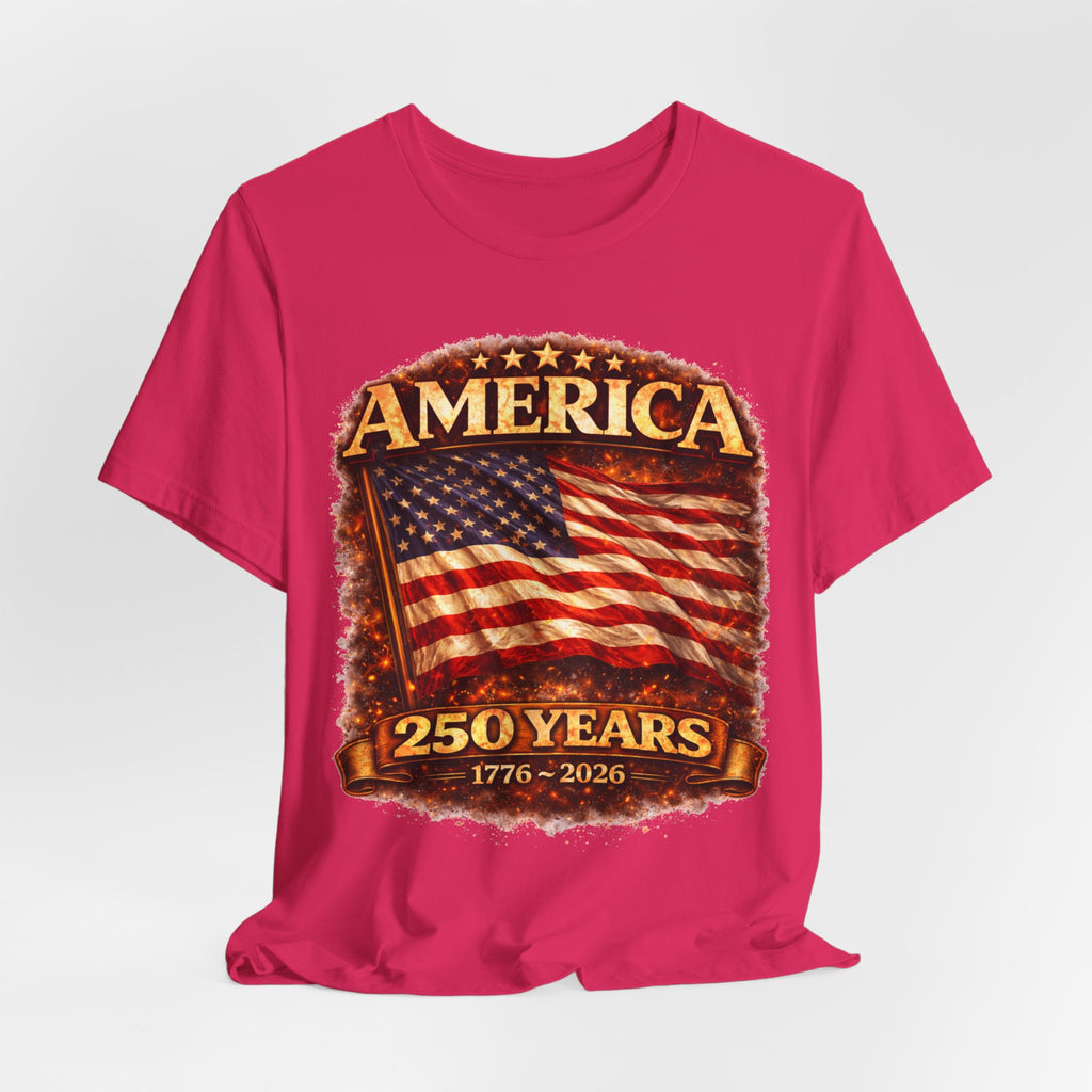 USA 250 years  Short Sleeve Tee