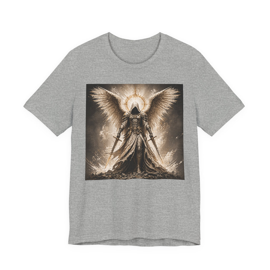 Angel Warrior T-Shirt — Gothic Archangel Graphic Tee