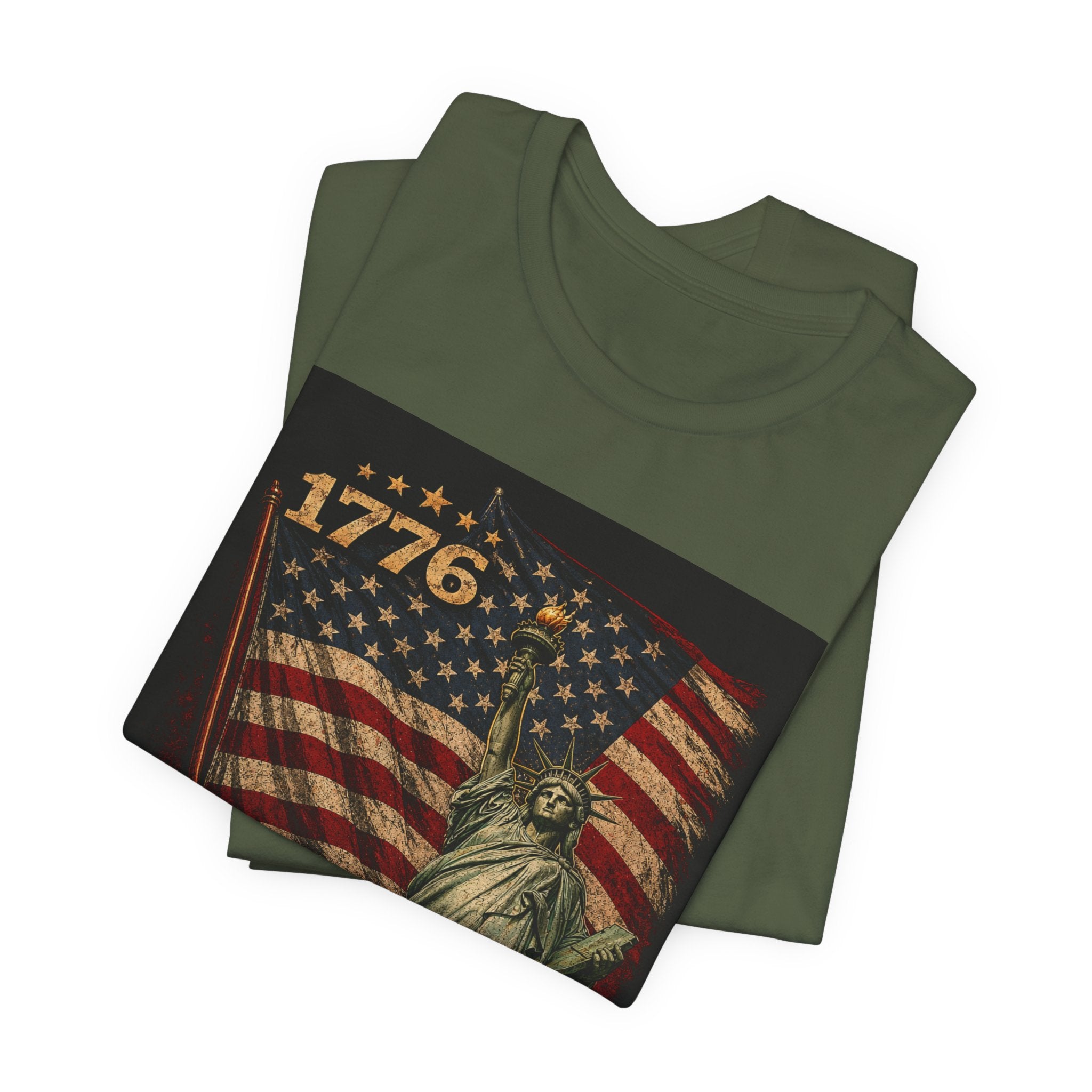 250 Years of Freedom Tee — 1776 Forever Free Statue of Liberty American Flag Shirt