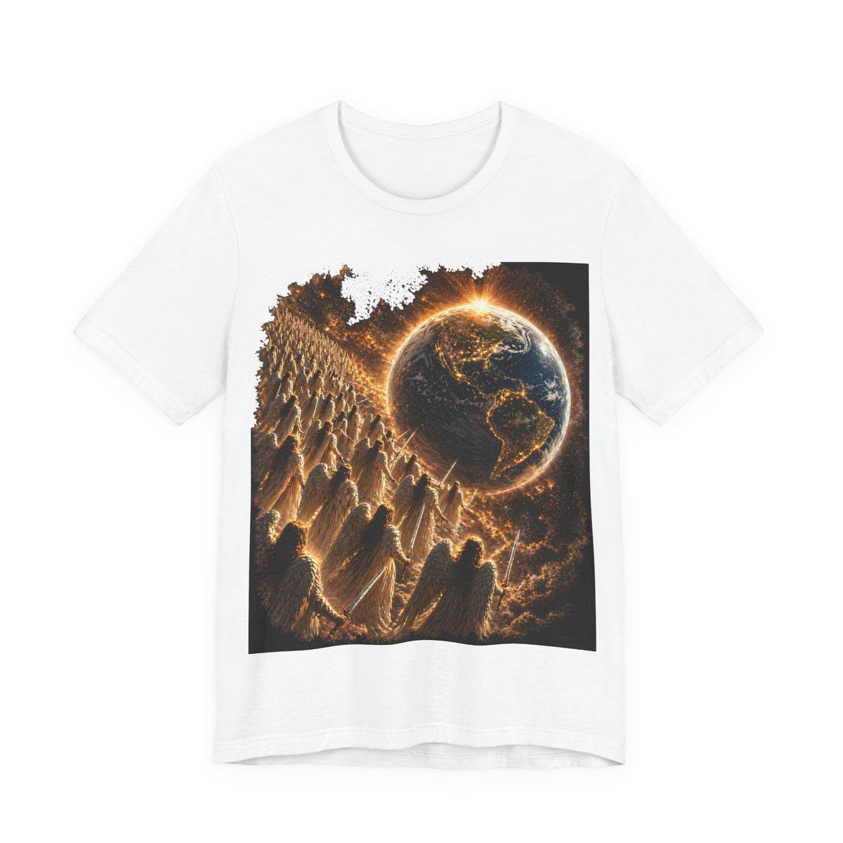 Angles coming back to Earth  Graphic Tee — To fight evil at the end of times!