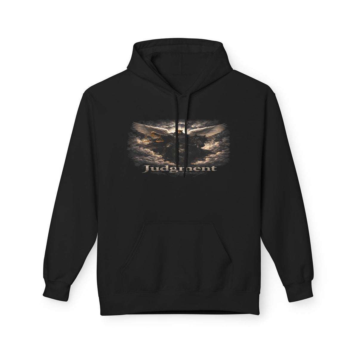 The black horse from Revelation 6:5-6-judgment Print Pullover