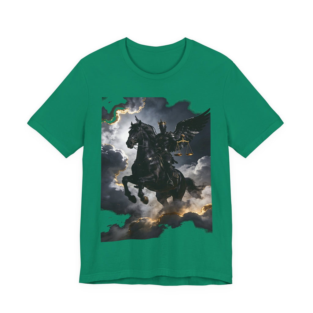 The black horse from Revelation 6:5-6 One of four T-shirt