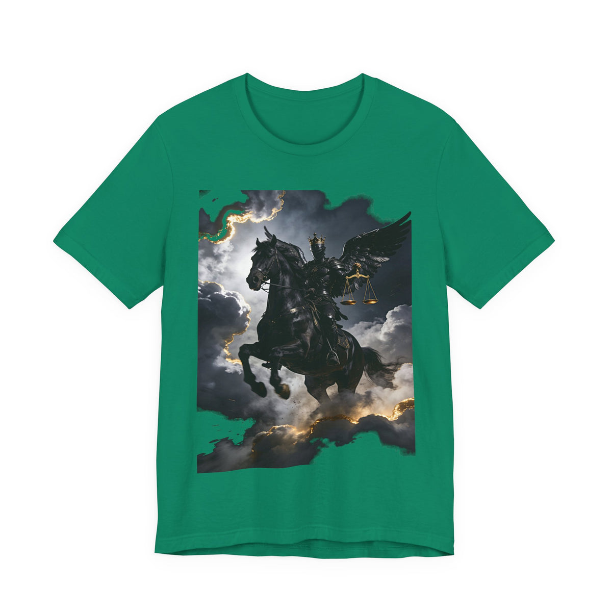 The black horse from Revelation 6:5-6 One of four T-shirt