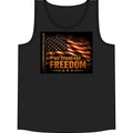 Patriotic 'We Stand for Freedom' Tank Top — American Flag Summer Shirt