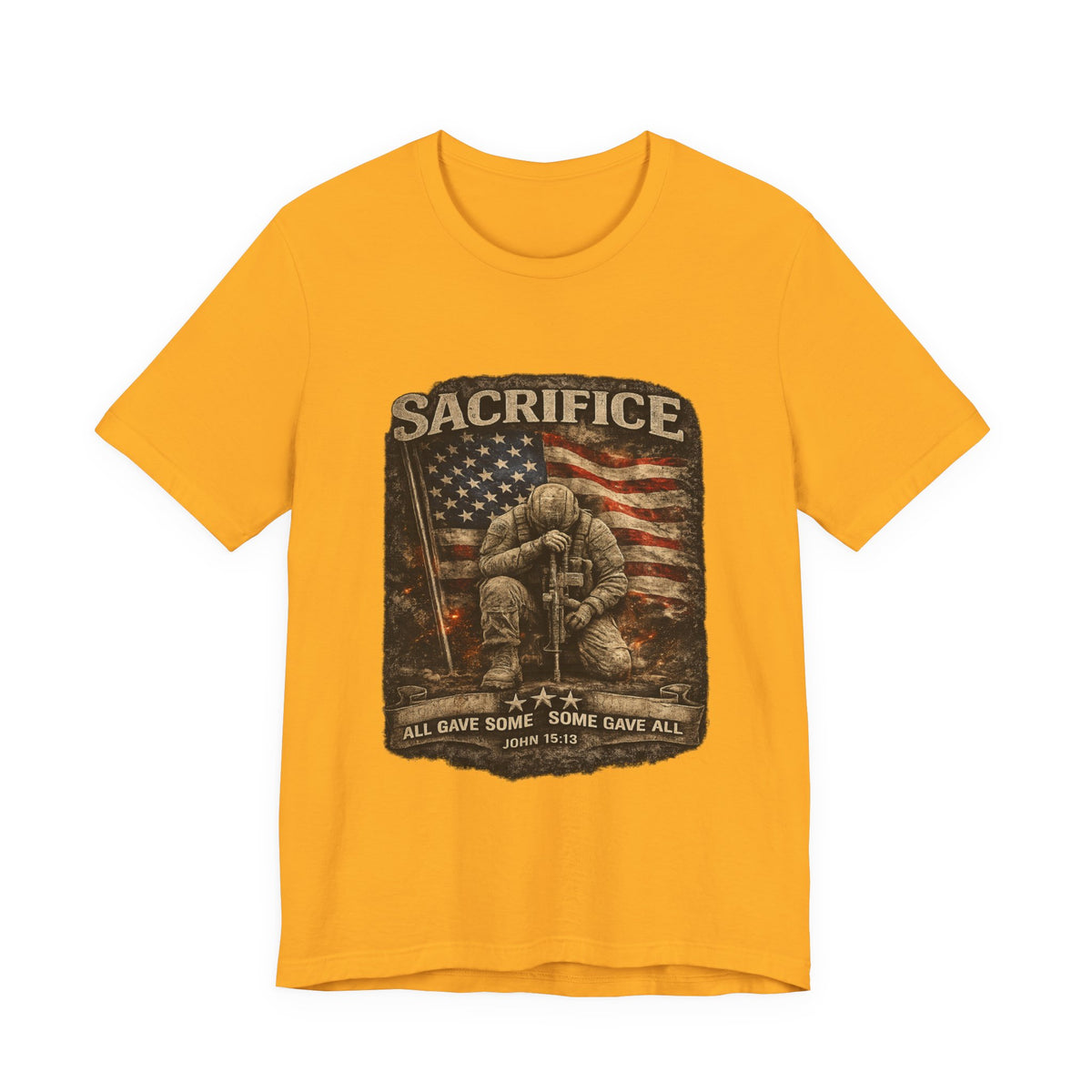 Veteran Sacrifice T-Shirt – 'All Gave Some, Some Gave All' Memorial Tee