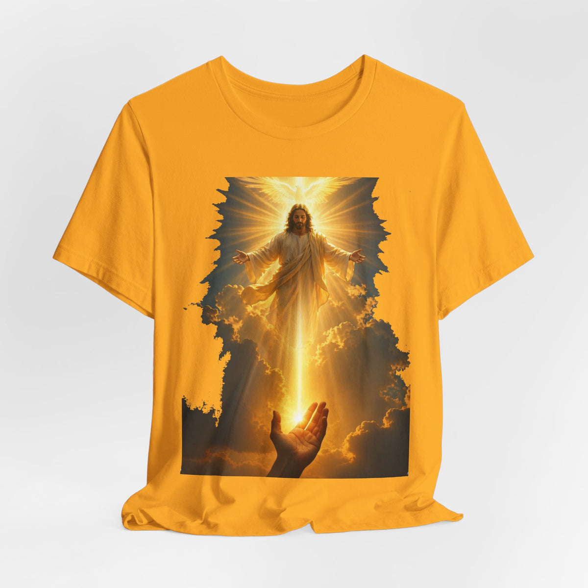 Jesus Ascension T-Shirt — Radiant Savior Graphic Tee