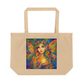 Mystic Fairy Tote Bag – Colorful Boho Goddess Art Eco Tote