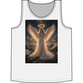Angel Wings Tank Top — Heavenly Halo Prayer Graphic Concert Tank