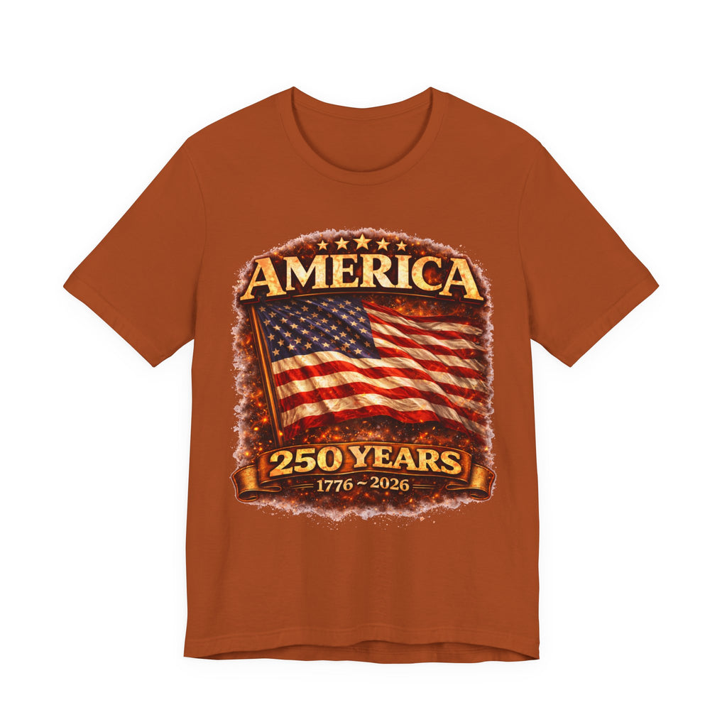 USA 250 years  Short Sleeve Tee