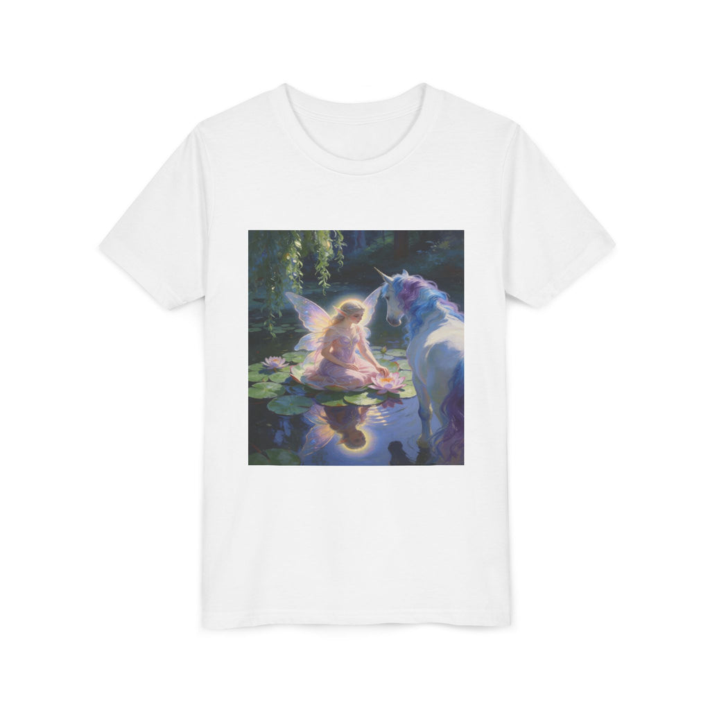 Youth Tee — Fairy and Unicorn Magic Print