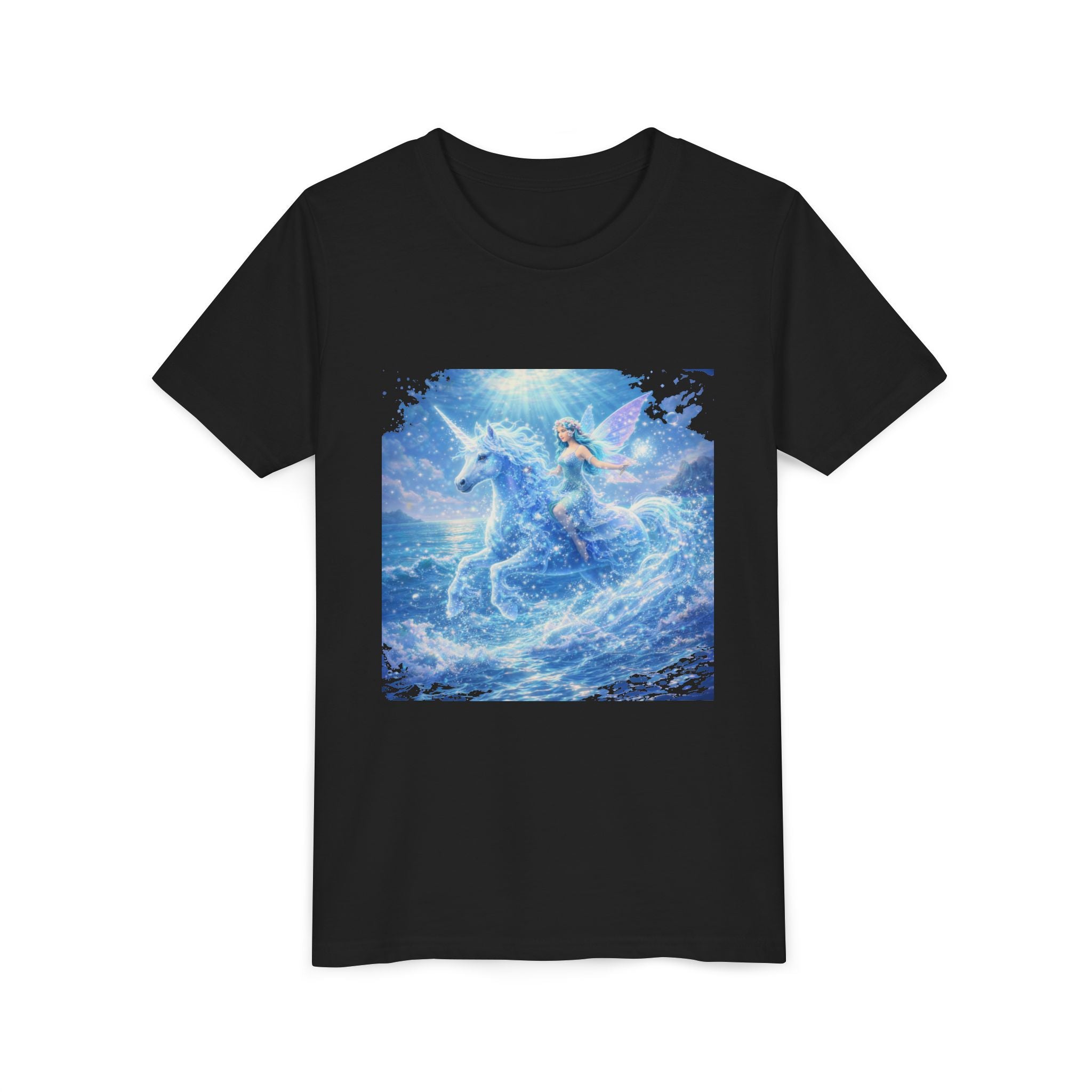 Magical Mermaid Unicorn Youth Tee – Fantasy Ocean Adventure Shirt