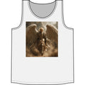 Angel Warrior Tank Top — Dramatic Winged Guardian Concert Tank