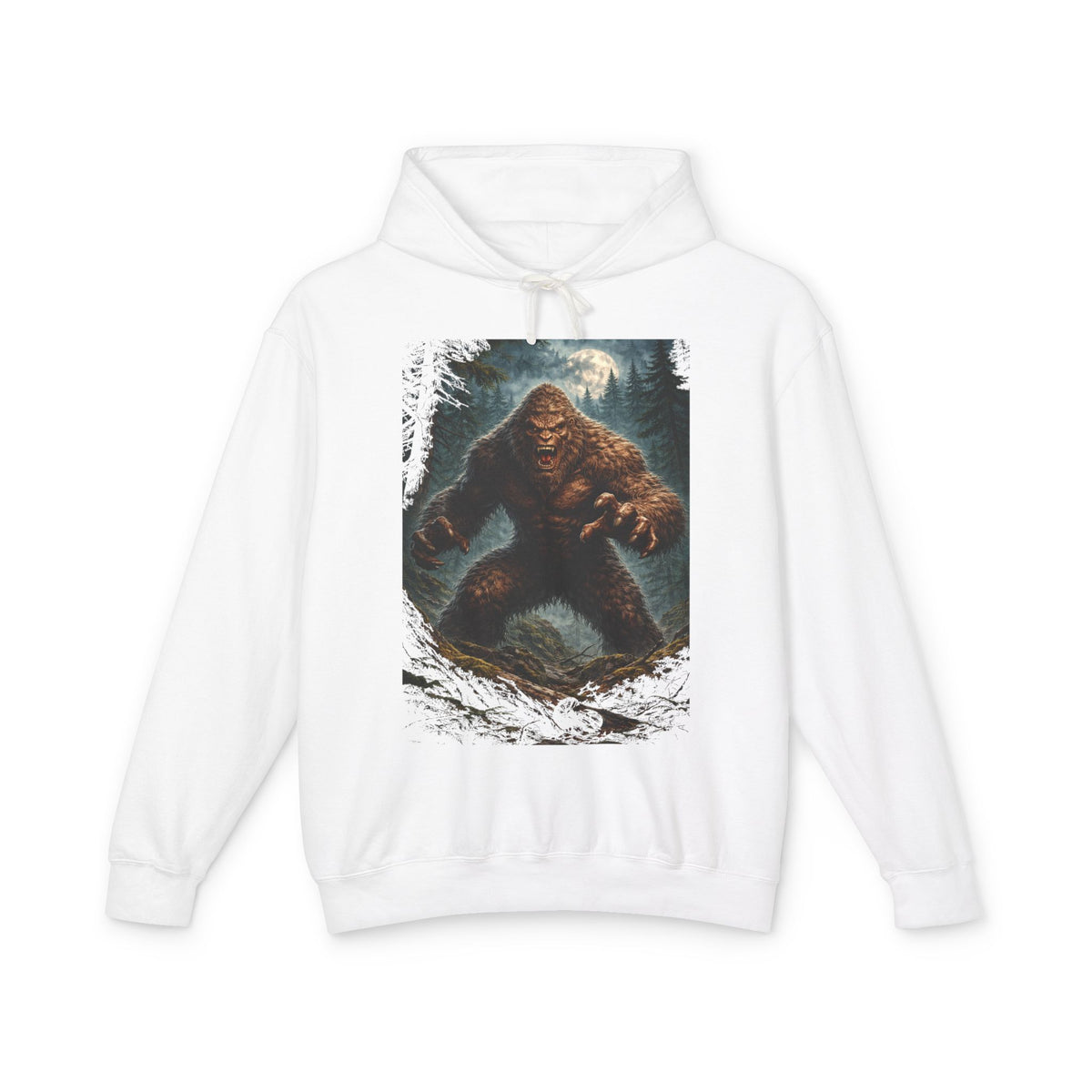Bigfoot Forest Hoodie – Sasquatch Graphic Pullover