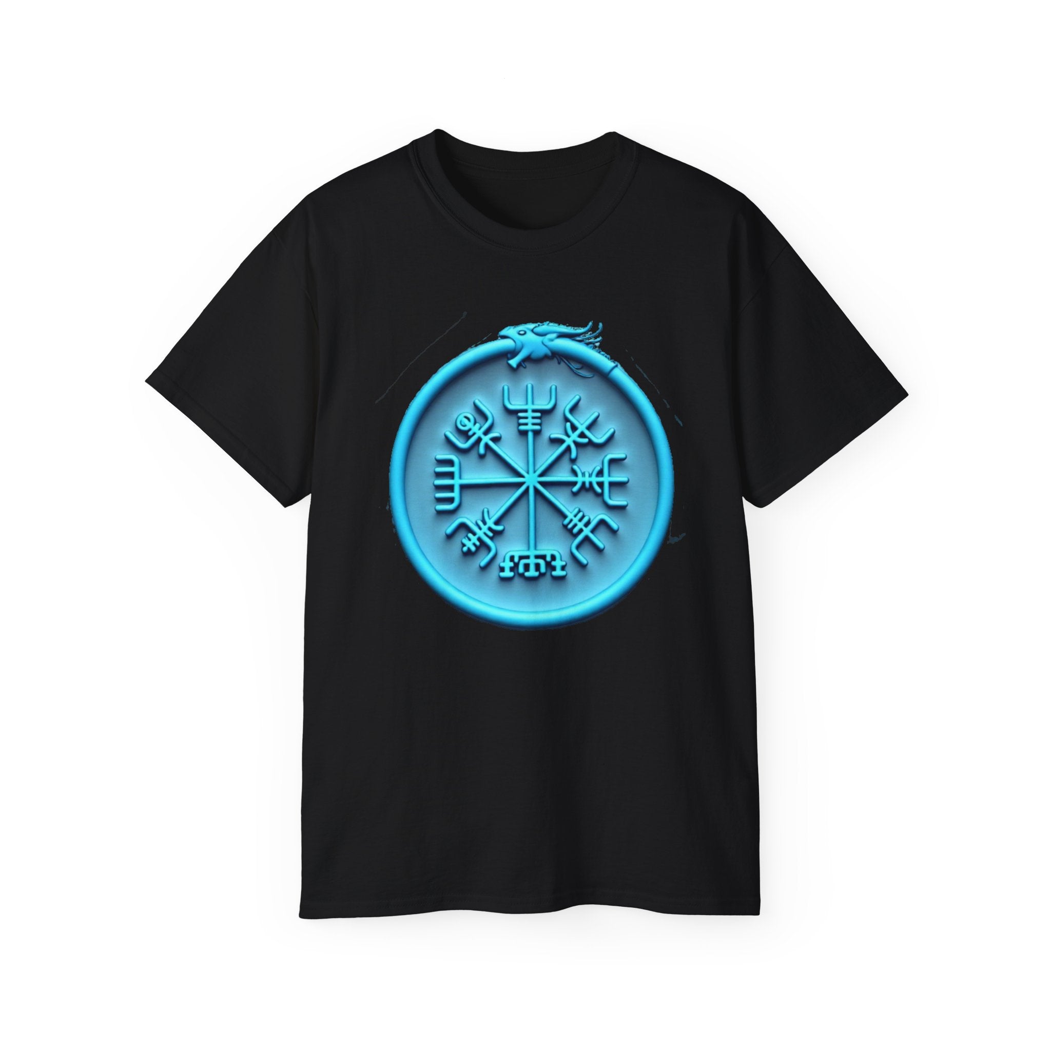 The Viking Serpent – Jörmungandr, The World Serpent Cotton Tee