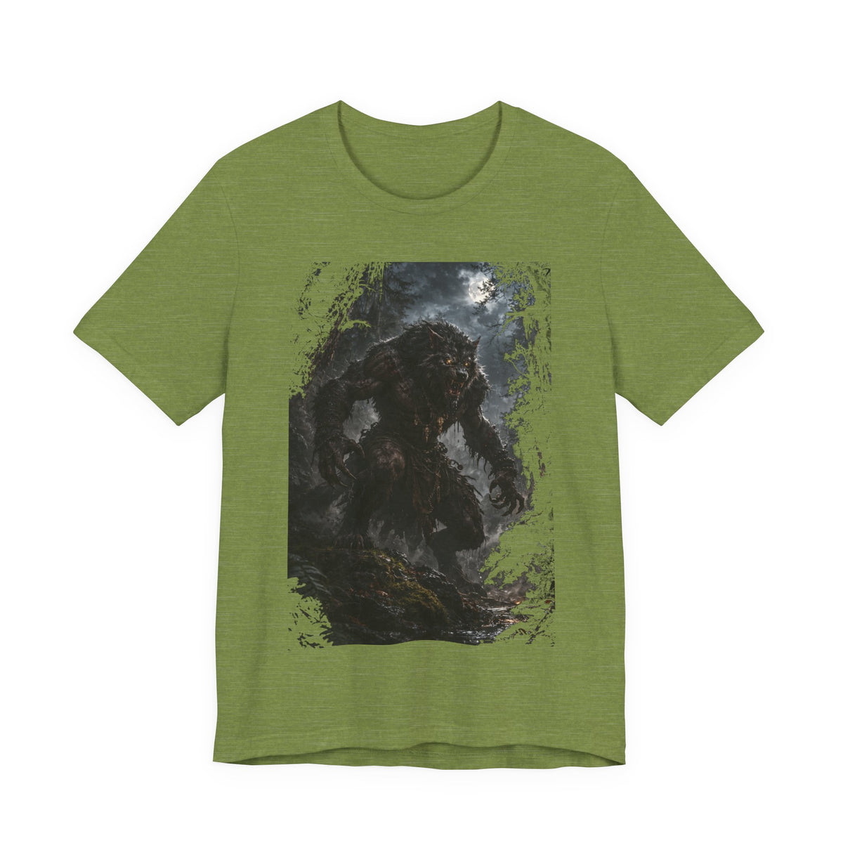 Were wolf in Dark Forest -A Mythocal Monster from the past! Graphic Tee