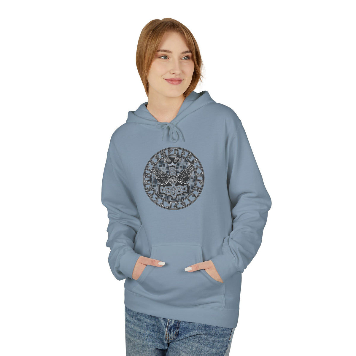 The Wolf – A Viking Symbol of Power, Destruction, and Loyalty -Hoodie