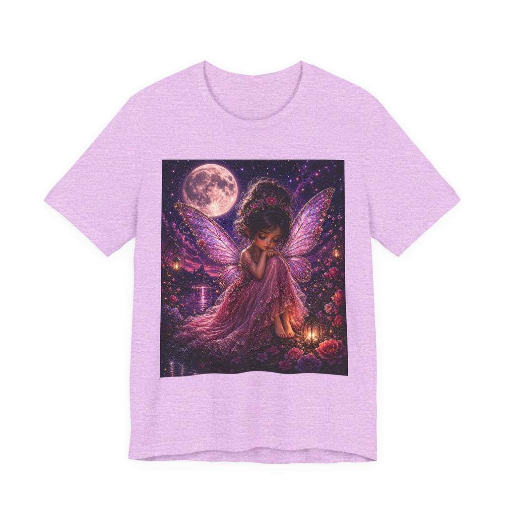 Purple Fairy T-Shirt — Enchanted Moonlit Fairy Tee