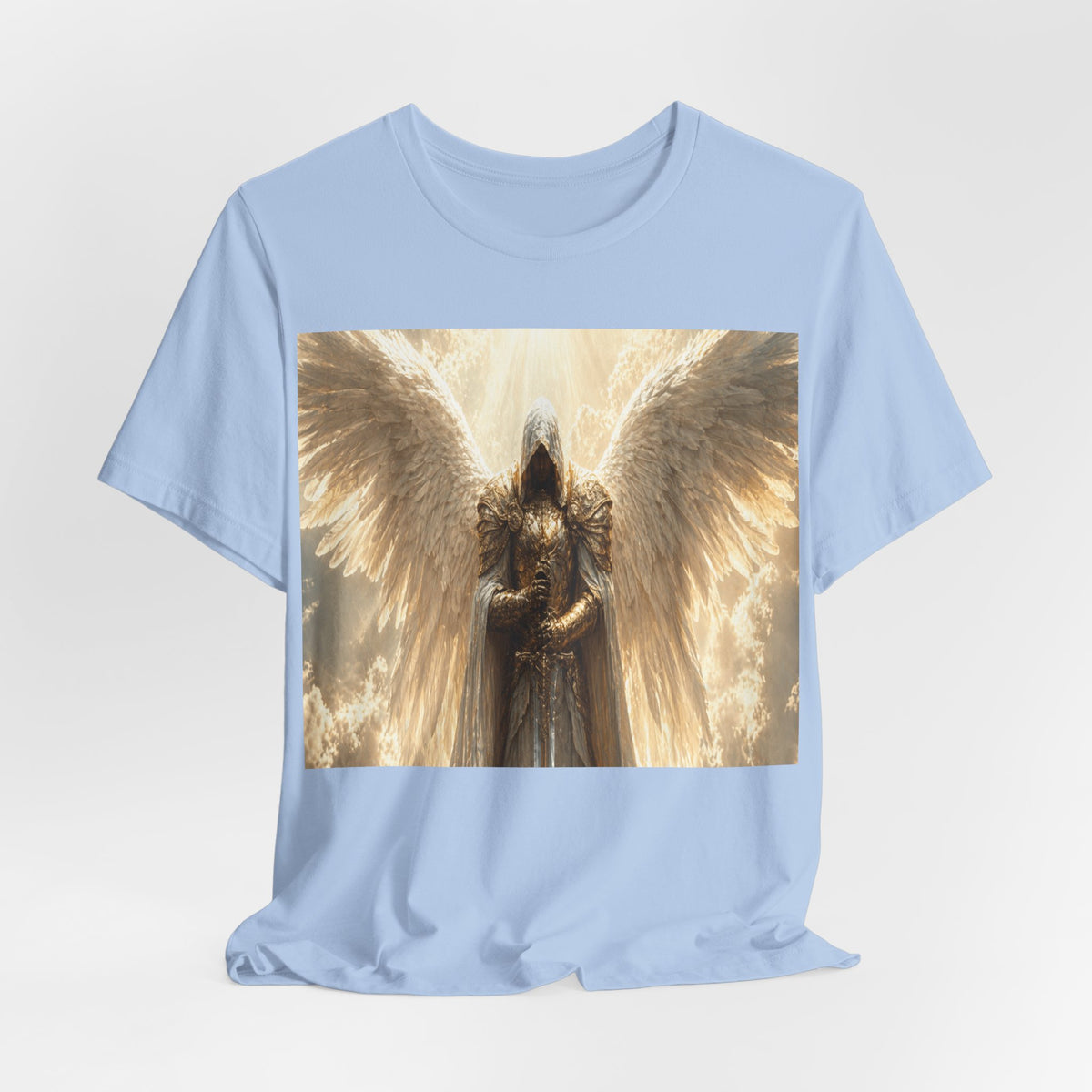 Guardian Angel Graphic Tee — Golden Archangel Design
