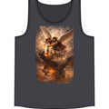 Micheal the arch Angel vs Satan End of timesTank Top — Warrior Archangel Graphic