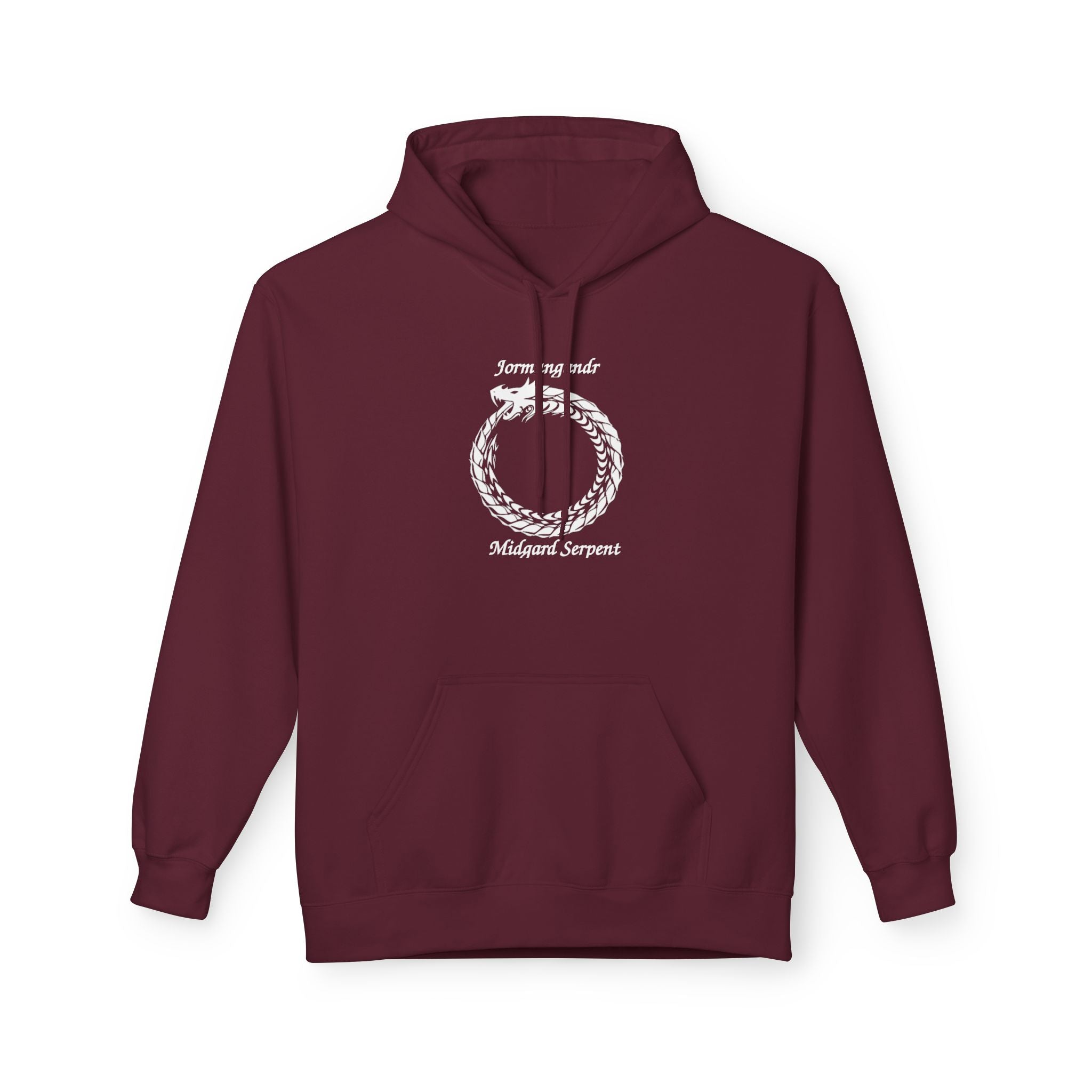 The Serpent – Jörmungandr Ouroboros Hoodie –Viking Symbol