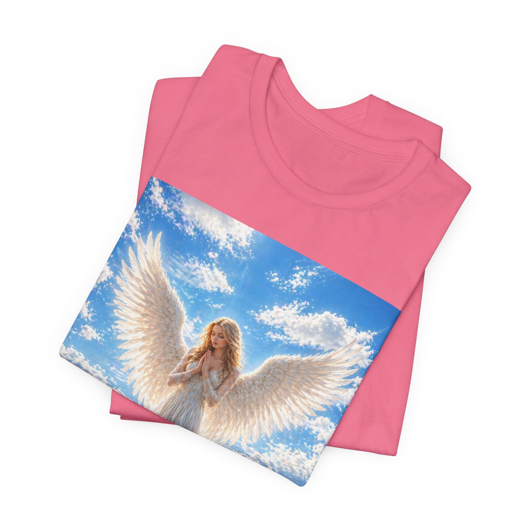 Angel Wings T-Shirt — Serene Guardian Angel Graphic Tee