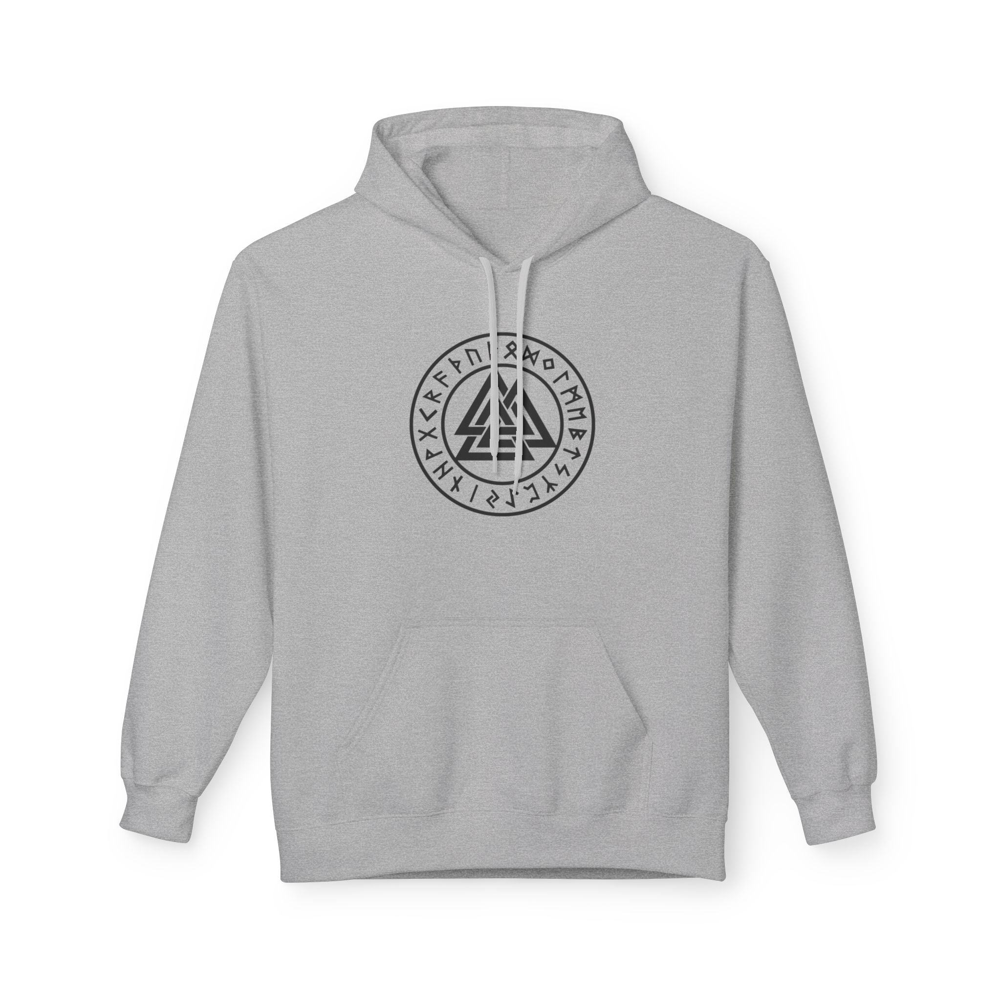 Valknut Rune Hoodie — Norse Viking Symbol for the slain warrior