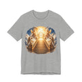 Heavenly Golden Stairway T‑Shirt — Angelic Gates Spiritual Tee