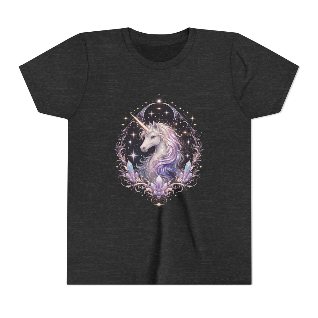 Youth Unicorn Tee — Magical Sparkle Design for Kids