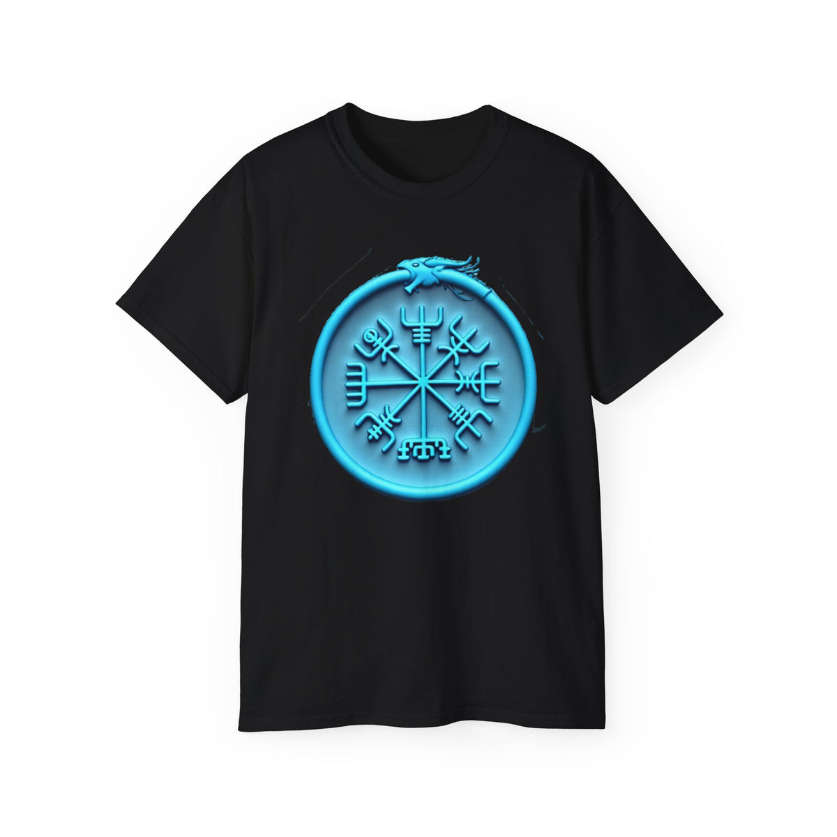 The Viking Serpent – Jörmungandr, The World Serpent Cotton Tee