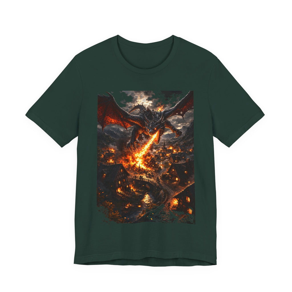 Dragon Fire T‑Shirt — Epic Fire‑Breathing Dragon Graphic Tee