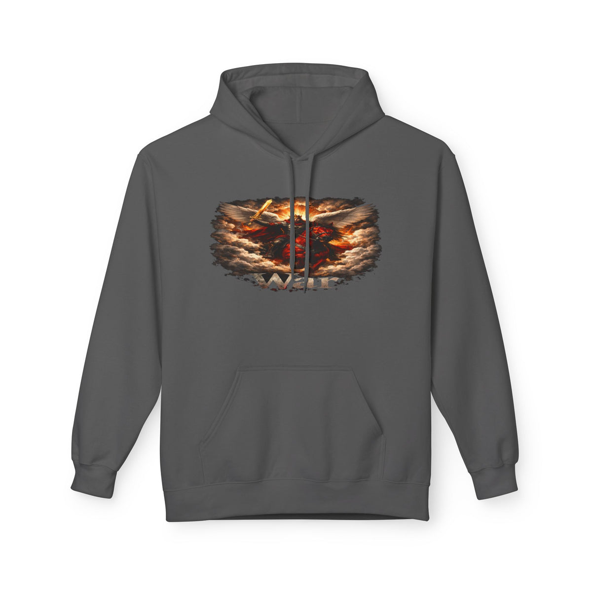 The red horse from Revelation 6:3-4 the horseman of war the second seal opened by the Lamb if God- Graphic Pullover