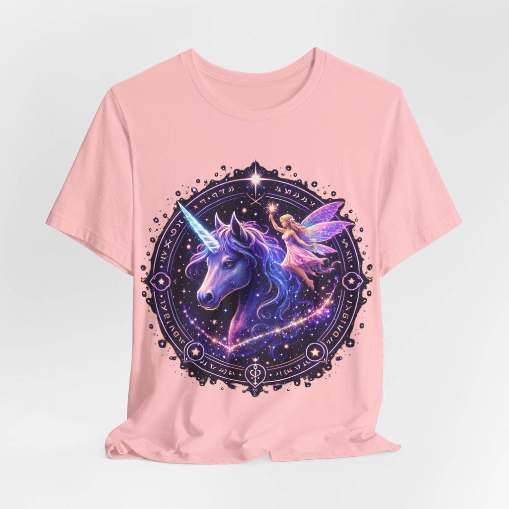 Unicorn & Fairy Galaxy Tee — Magical Fantasy Graphic T-Shirt