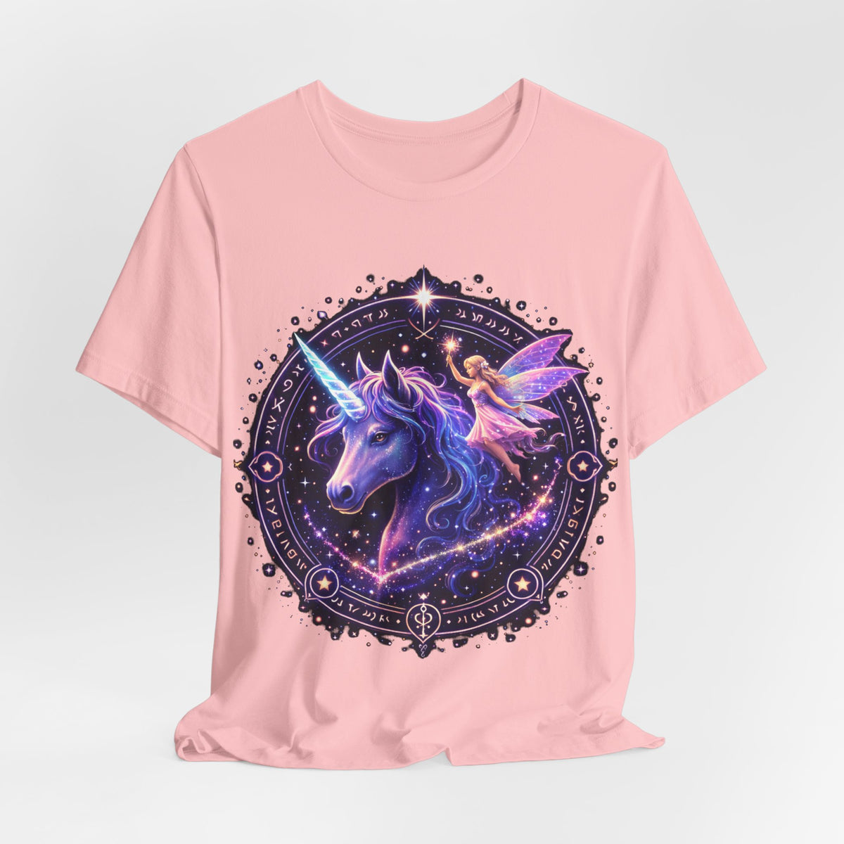 Unicorn & Fairy Galaxy Tee — Magical Fantasy Graphic T-Shirt