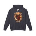 Archangel Warrior Hoodie – Fiery Guardian Graphic Sweatshirt