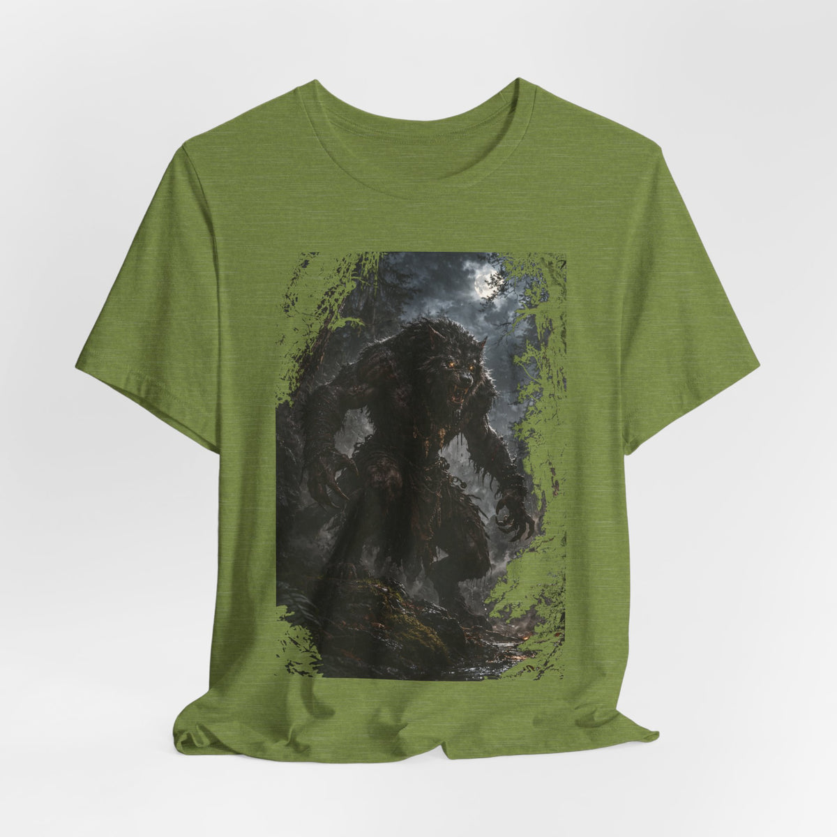 Were wolf in Dark Forest -A Mythocal Monster from the past! Graphic Tee