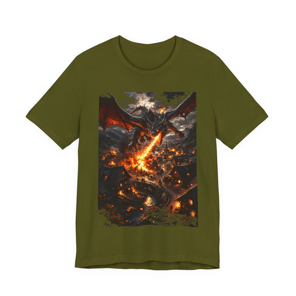 Dragon Fire T‑Shirt — Epic Fire‑Breathing Dragon Graphic Tee