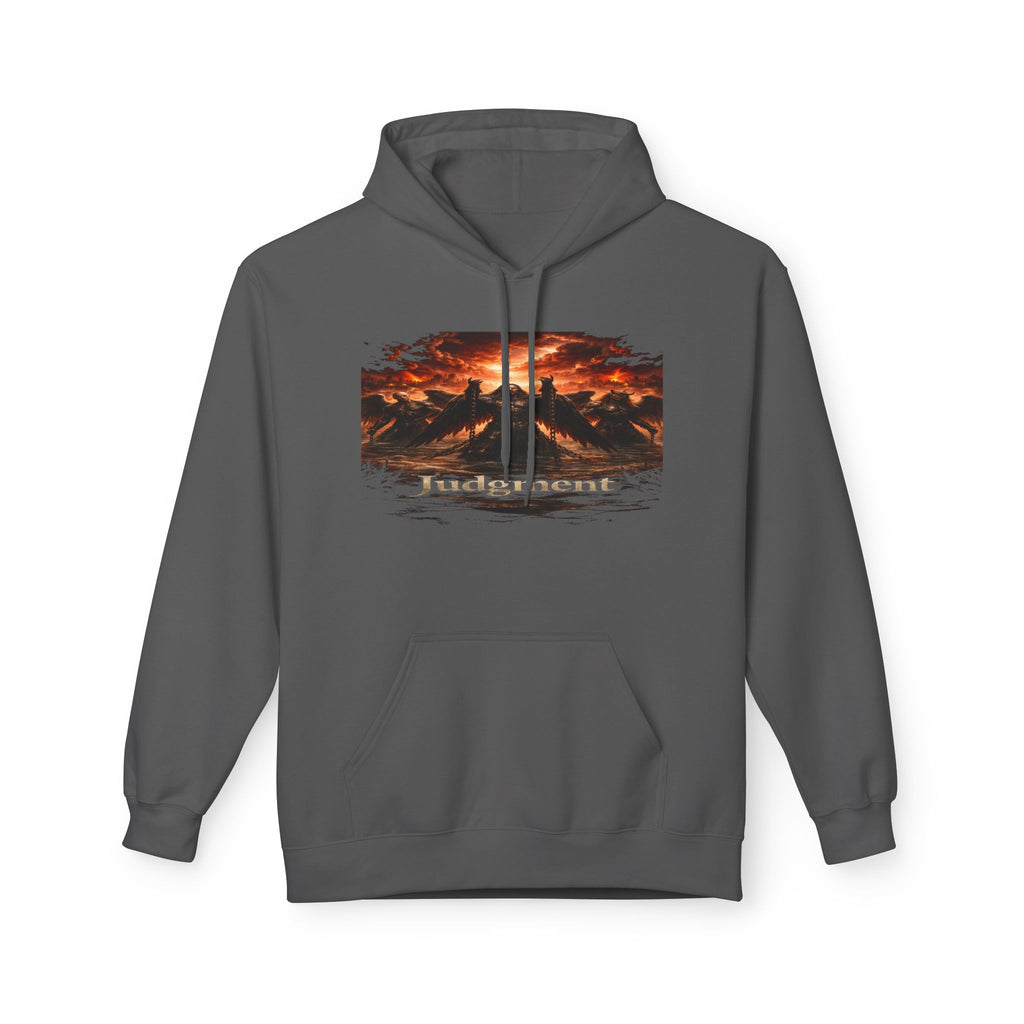 The black horse from Revelation 6:5-6! Graphic Hoodie