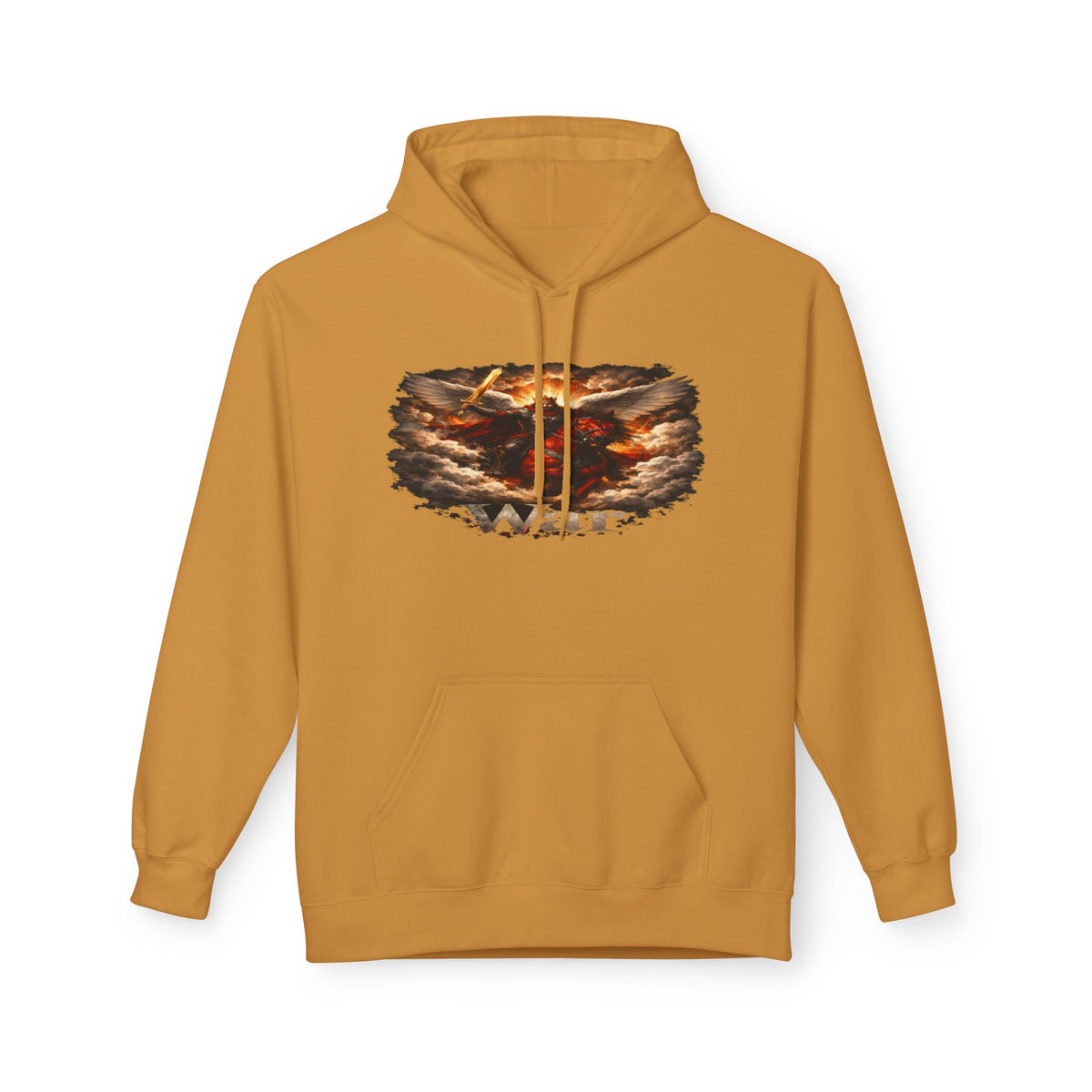The red horse from Revelation 6:3-4 the horseman of war the second seal opened by the Lamb if God- Graphic Pullover