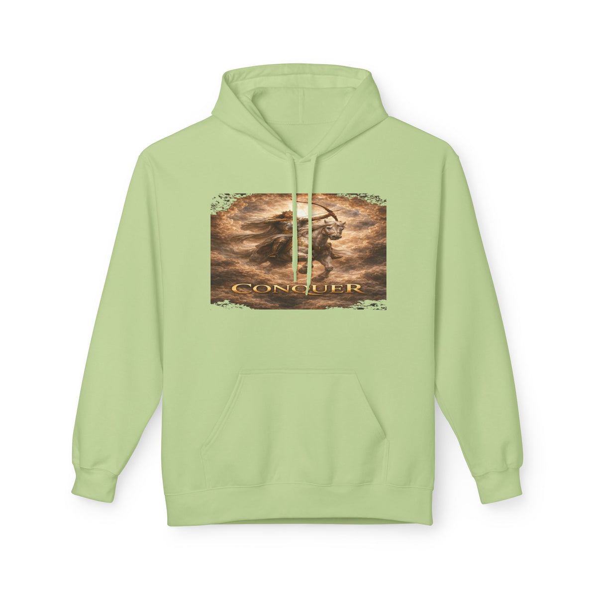Revelation 6:1-2! And on the White horse was a rider the first horsemen of the apocalypse- Hoodie