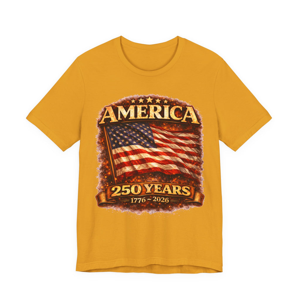 USA 250 years  Short Sleeve Tee