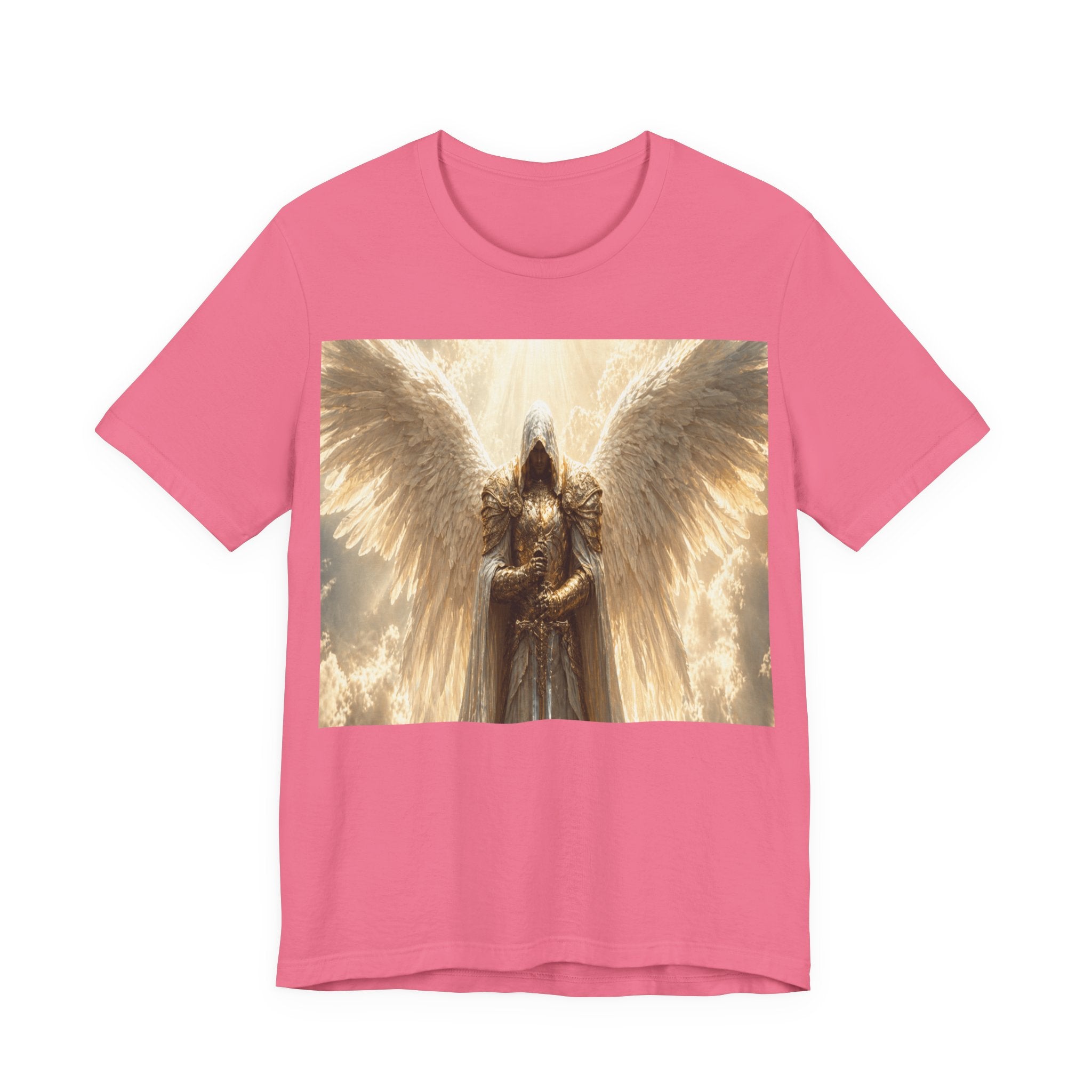 Guardian Angel Graphic Tee — Golden Archangel Design