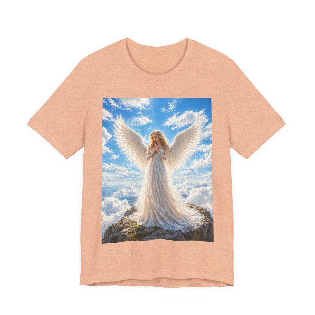 Angel Wings T-Shirt — Serene Guardian Angel Graphic Tee