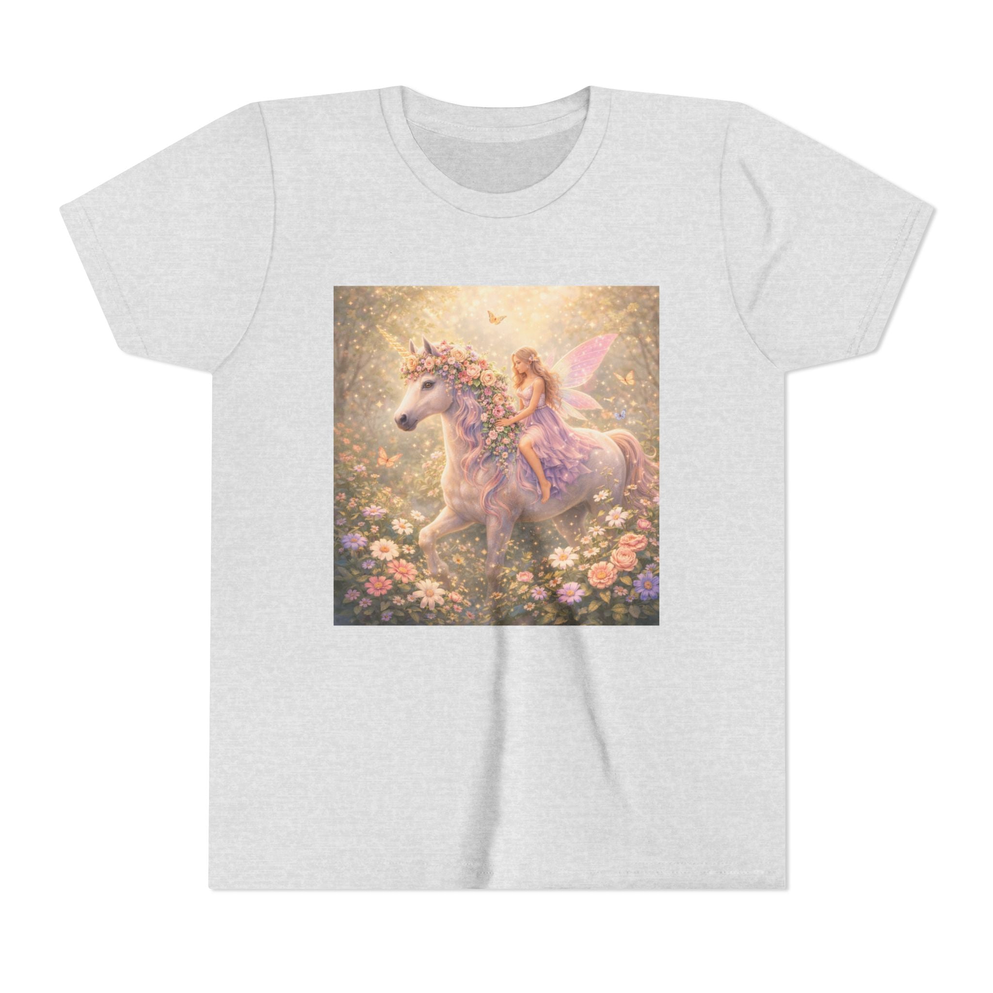 Youth Tee — Magical Unicorn Fairy Ride Kids T‑Shirt