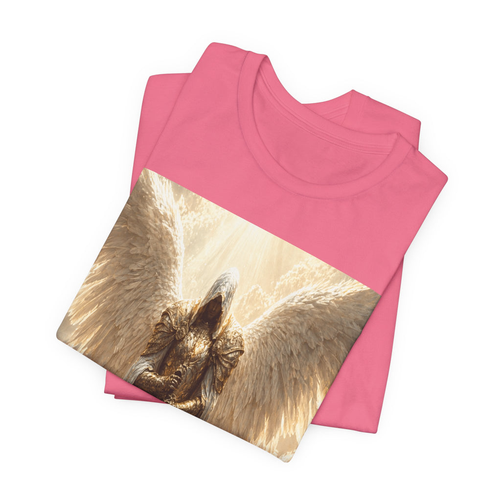 Guardian Angel Graphic Tee — Golden Archangel Design