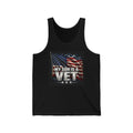 My Son Is A Vet Tank Top - Patriotic American Flag Veteran Support Tank