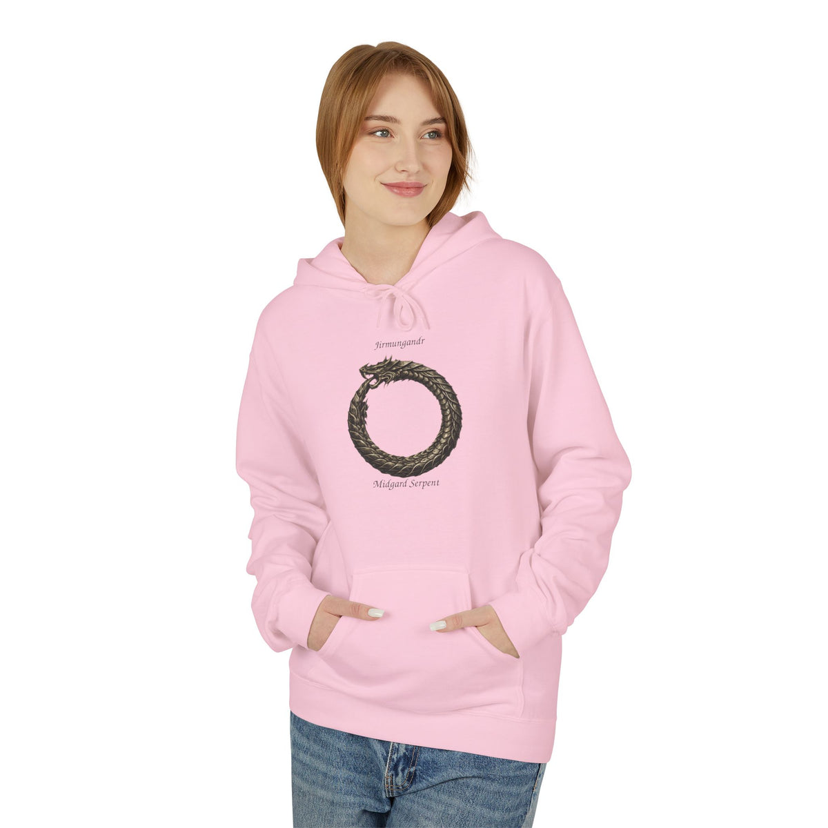 The Serpent – Jörmungandr,Ouroboros Snake Hoodie — Viking Symbol
