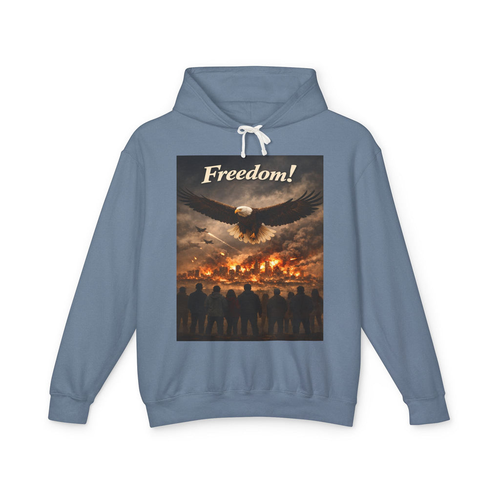 Freedom Eagle Hoodie — Patriotic Eagle Graphic Pullover