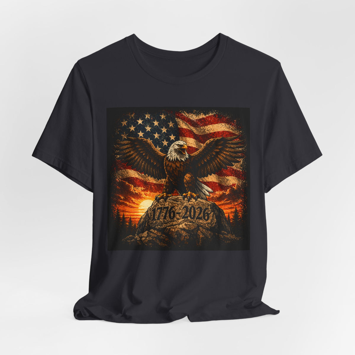 Patriotic Eagle 1776–2026 T-Shirt